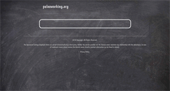 Desktop Screenshot of paleoworking.org